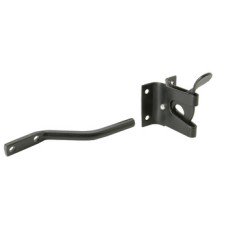 Gate Latch Steel Black
