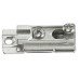 Straight Mounting Plate for Grass Slide on System Hinge Zinc alloy and pressed steel Height 0 mm
