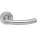Lever Handles Shaped on Round Roses 304 Stainless Steel Champ Startec Satin