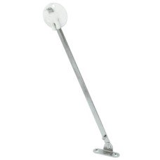 Flap Stay Economy with Catch Unhanded design Length 225 mm white