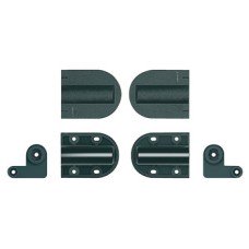Chest Lid Hinge for Medium Sized Lids Opening angle 105° Black
