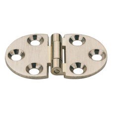 Flap Hinge 270° Screw Fixing Brass or Steel Economy model Brass matt