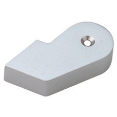 Cover Cap for Single Action Bottom Strap Aluminium Geze Right hand satin stainless steel