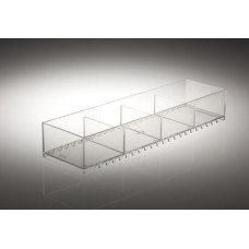 Organiser Tray Plastic Jolly Smoked brown finish