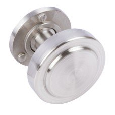 Knob Zinc Alloy Ø 32 mm Rochdale Satin nickel