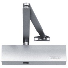 Door Closer Overhead With or Without Backcheck Geze TS 2000NV and TS 2000 NVBC (Designer) TS 2000 NVBC with backcheck satin stainless steel