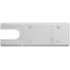 Cover Plate for Geze TS 500 NV Floor Spring Satin stainless steel