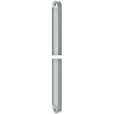 Shoe Rack Wall Rail to suit 892.12.906 Steel and plastic Anodised aluminium rails with grey plastic end caps