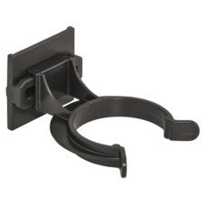 Plinth Clip and Bracket for Adjustable Plinth Feet Screw Fixing Häfele Axilo™ 48 Plastic black Slide on