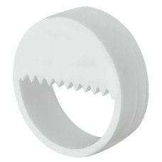 Suspension Fitting Half-Circle Aperture with Serrated Edge for Use With Pan Head Screws Internal Ø 27 mm