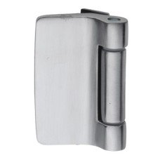 Slim Glass Door Hinge Suitable for Toughened Glass Doors 8-12 mm Thick Fernando Satin chrome plated finish