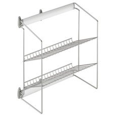 Shoe Rack Pull Out 3 Tier Unit for Dream Range Vibo Side mounted Silver frame and baskets