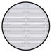 Ventilation Grille for Recess Mounting White Plastic Straight-edged Ventilation area 200 cm2 length 338 mm recessed length 314 mm height 132 mm recessed height 108 mm