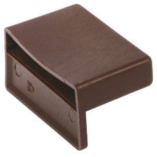 Slat Pocket for use with 8 x 53 mm Wooden Slats Brown finish