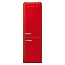 Fridge-Freezer Freestanding Total Capacity 365 Litres Smeg 50’s Style FAB32RRD5UK - Red right hand hinge