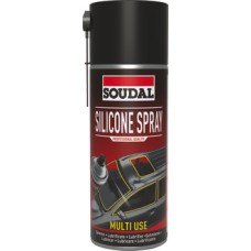 Multi Use Spray Size 400 ml Soudal Silicone Spray For lubricating and smoothing parts