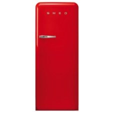 Fridge-Freezer Freestanding with Ice Compartment Total Capacity 281 Litres Smeg 50’s Style FAB28RRD5UK - Red right hand hinge