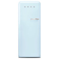 Fridge-Freezer Freestanding with Ice Compartment Total Capacity 281 Litres Smeg 50’s Style FAB28LPB5UK - Pastel blue left hand hinge