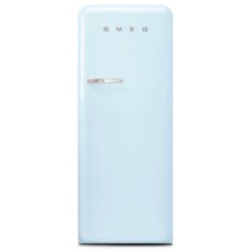 Fridge-Freezer Freestanding with Ice Compartment Total Capacity 281 Litres Smeg 50’s Style FAB28RPB5UK - Pastel blue right hand hinge