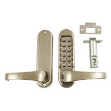 Mechanical Codelock Plates Front and Back for Existing Mortice Lockcase Heavy Duty For existing mortice latch or lock