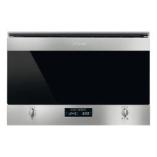 Microwave Oven with Electric Grill Smeg Classic MP322X1- Stainless steel