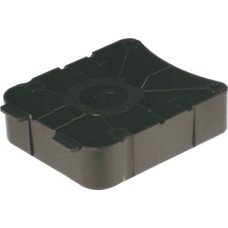Plinth Foot Top Section Recycled Plastic Screw fixing