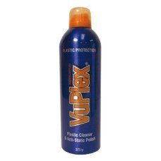 Plastic Cleaner Anti-Static Polish VuPlex® Particularly suitable for high gloss doors surfaces and glass Size 375 g