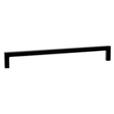 Pull Handle Zinc Alloy Fixing Centres 128-492 mm U Matt black finish fixing centres 128 mm