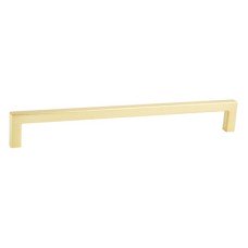 Pull Handle Zinc Alloy Fixing Centres 128-492 mm U Brushed brass finish fixing centres 128 mm