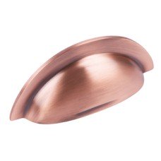 Cup Pull Handle Brass Fixing Centres 64 mm Jude Antique copper