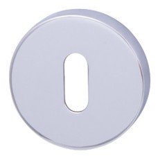 Escutcheons Standard Keyway Round Ø 52 mm Zinc Alloy RO12 Polished chrome