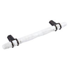 Pull Handle Zinc Alloy Fixing Centres 96-128 mm Carrione Marble white/oil rubbed bronze - fixing centres 128 mm