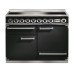 Range Cooker Electric Induction 1092 mm Falcon 1092 Deluxe Colour/trim/pan supports: stainless steel/chrome