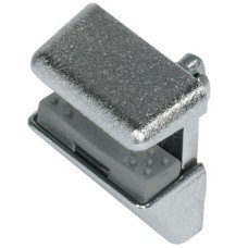 Shelf Support Plug in for 6 8 and 10 mm Thickness and Ø 5 mm Hole For glass shelves Nickel plated