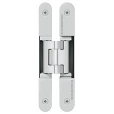 3D Hinge 180° Aluminium Zinc Diecast and Steel Tectus TE 240 3D Energy 3-way continuous adjustment Satin stainless steel effect
