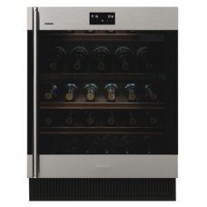 Wine Cooler 38 Bottle Underworktop Wifi Enabled Smeg Classic CVI338RX3 - Right hand hinged Stainless steel with black eclipse glass