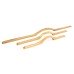 Pull Handle Oak Fixing Centres 192-512 mm Eros Length 394 mm fixing centres 256 mm
