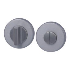 WC Release and Inside Turn Round Ø 52 mm Zinc Alloy RO12 Matt brushed chrome WC Release and Inside Turn Round Ø 52 mm Zinc Alloy RO12 Matt brushed chrome