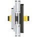 3D Hinge 180° Aluminium Zinc Diecast and Steel Tectus TE 240 3D Energy 3-way continuous adjustment Matt nickel