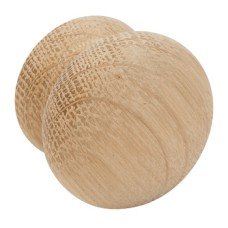Victorian Knob Oak Ø 50 mm Cross Grain Ø 50 mm