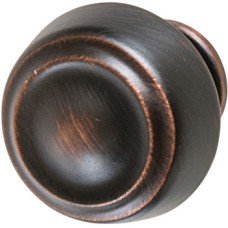 Knob Zinc Alloy Ø 30 mm Kane Oil rubbed bronze