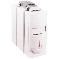 CPU Holder Fixed Load Capacity 34 kg Izon® Steel body and nylon straps Silver finish