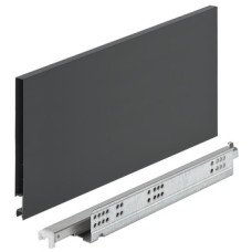 Matrix Box Slim A30 Drawer Set 30 kg 175 mm High Soft and Smooth Closing With full extension synchronised runners Length 550 mm anthracite