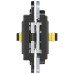 3D Hinge 180° Aluminium Zinc Diecast and Steel Tectus TE 540 3D Energy 3-way continuous adjustment Satin stainless steel