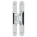 3D Hinge 180° Aluminium Zinc Diecast and Steel Tectus TE 240 3-way continuous adjustment Polished brass plated