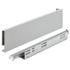 Matrix Box Slim A30 Drawer Set 30 kg 89 mm High Soft and Smooth Closing With full extension synchronised runners Length 400 mm grey