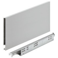 Matrix Box Slim A30 Drawer Set 30 kg 175 mm High Soft and Smooth Closing With full extension synchronised runners Length 500 mm grey