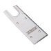 Cover Plate for Geze TS 500 NV Floor Spring Satin stainless steel