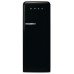 Fridge-Freezer Freestanding with Ice Compartment Total Capacity 281 Litres Smeg 50’s Style FAB28RBL5UK - Black right hand hinge