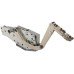 Swing Up Front Fitting Free Swing For one-piece wooden/glass/aluminium frame flaps Model S9 weight range 8.0-17.1 kg grey